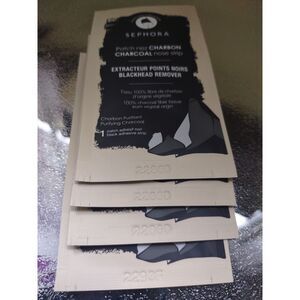 4 SEPHORA COLLECTION Clean Charcoal Nose‎ Strip AUTHENTIC